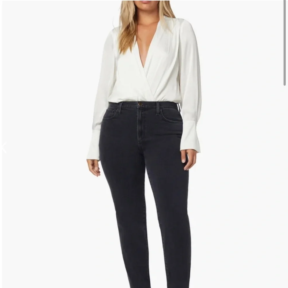 Favorite Daughter EVELYN HIGH RISE STRAIGHT pant in Black - Picture 11 of 11